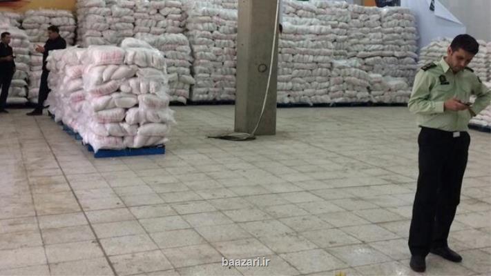 کشف ۱۵ تن برنج تقلبی در اراک