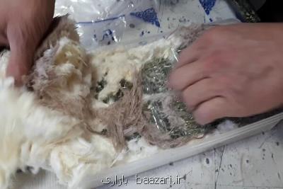 کشف محموله تریاک به مقصد انگلیس از جانب مأموران گمرک