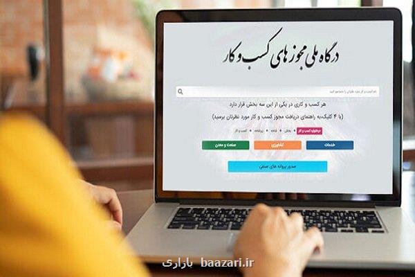 صدور مجوز کارت تجاری و واحدهای صنعتی غیر فعال شد