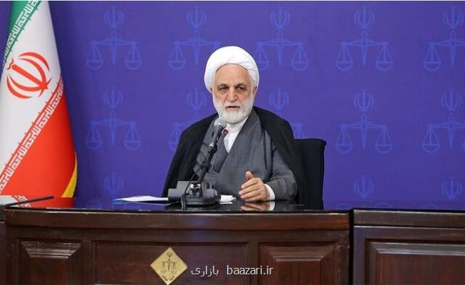 قدردانی محسنی اژه ای از بانک مرکزی و مرکز آمار و فناوری اطلاعات قوه قضاییه