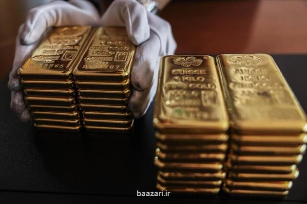قیمت طلای جهانی با کاهش دلار بالا رفت