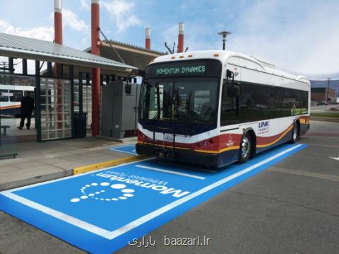 اولین ایستگاه شارژ بی سیم اتوبوسهای برقی راه اندازی شد