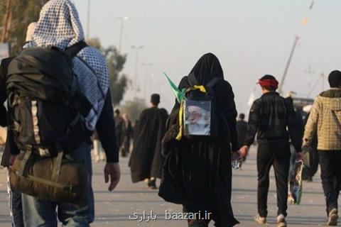 خروج ۱۵۷هزار زائر ایرانی از مرزمهران، ۱۶۰۰كامیون حامل موكب خارج شد