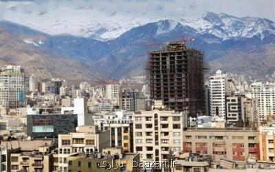كاهش ۱۷ و یك دهم درصدی راه اندازی واحدهای ساختمانی شهر تهران در سال ۹۸